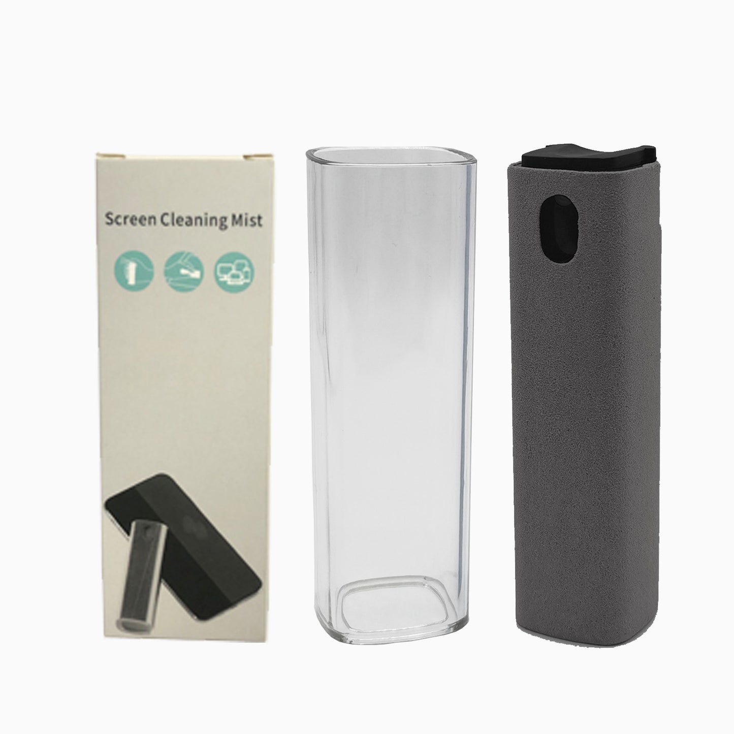 2 In 1 Phone Screen Cleaner Spray